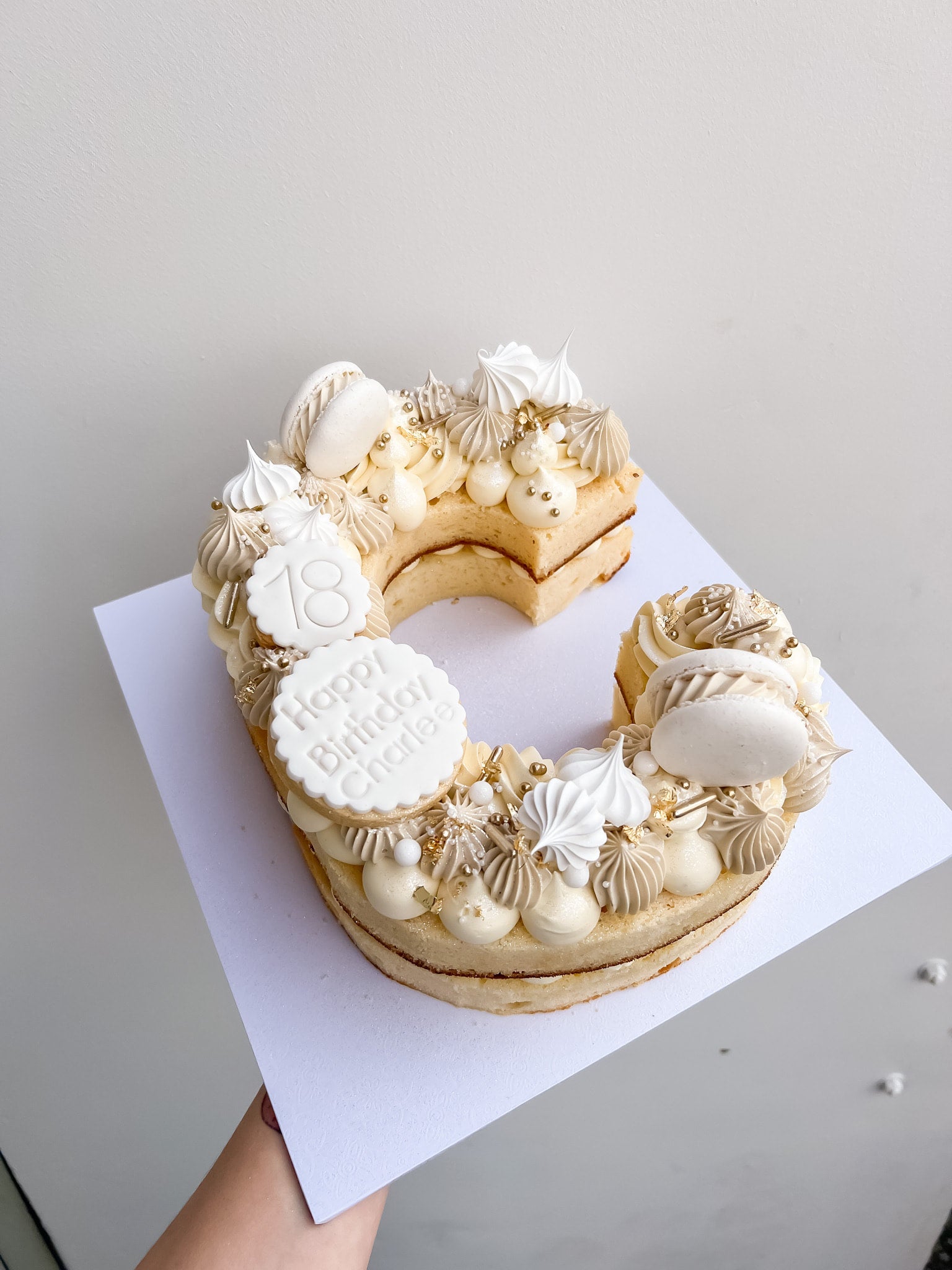 Number / Letter Cake | Yarra Valley Cake Company