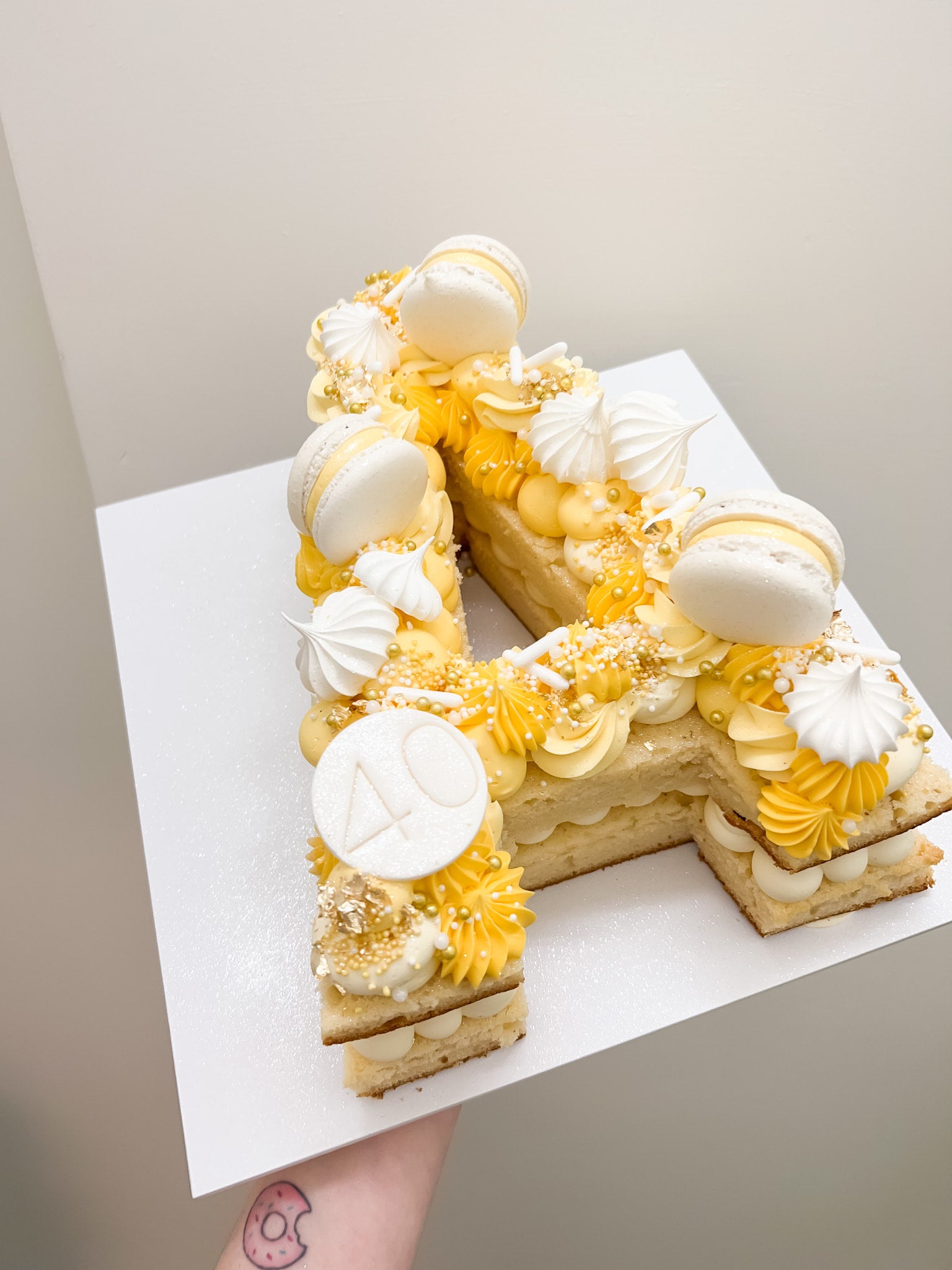 Number / Letter Cake | Yarra Valley Cake Company